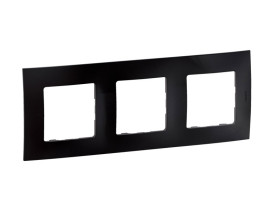 NOWE NILOE Ramka 3 potrójna czarna black NP113BK LEGRAND