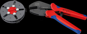 97 33 03 Crimping pliers, MultiCrimp®, with 3 PV crimp inserts, 250 mm