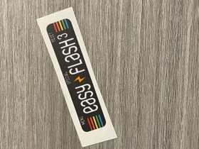 Easy Flash III Cartridge sticker