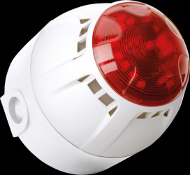 CH100DWRL Chiasso 100 Razor, white, red lens, deep base