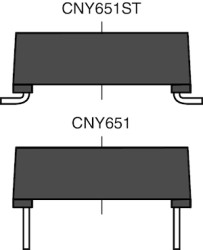 CNY651 Series Optocoupler, Phototransistor Output, Very High Isolation Voltage