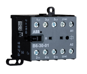 Stycznik 127 V ABB styki: 3 4 kW 20 A 3NO GJL1211001R8014 B6-30-01 110-127V AC