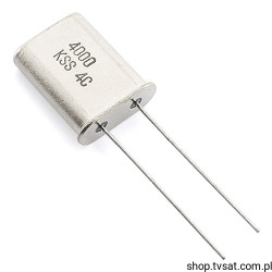 4.000MHz Resonator Quartz 4.000 MHz HC49U KSSKINSEKI