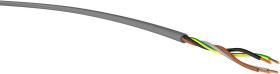 Przewód zasilania VER YSLY-JB 4x 1,5 Tr.500, YSLY-JB, 4 x 1.50 mm², szary, 1 m