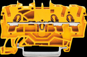 2002-1306 3-wire feed-through terminal, diameter 0.25 - 2.5 mm