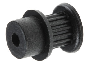 Koło pasowe rozrządu liczba zębów: 16 do paska: 6mm otwór: 4mm PC wypełnione szkłem RS PRO skok: 2mm