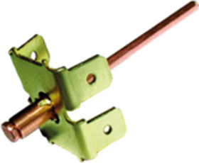 Flat plug ground terminal, 4 pole, 6.3 x 0.8 mm, uninsulated, angled, RIVZN 463