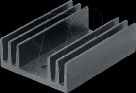 SK 09 37,5 TO 220 SA Heat sink, 37.5 mm, aluminum, 11 K/W, TO-220