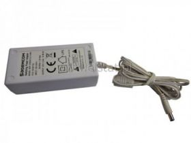 Zasilacz impuls. 12V/3.8A DC 5.5/2.1 biały, deskop