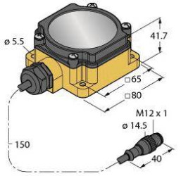 Lampa migająca Turck K80FDLGRYPQP światło ciągłe