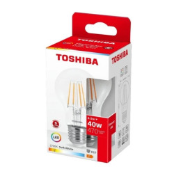TOSHIBA LED FILAMENT A60 E27 4.5W 2700K/10szt./