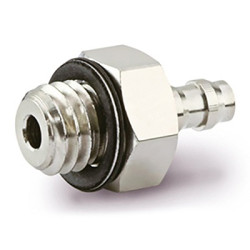 Złączka pneumatyczna 2 mm M5 x 0.8 SMC Króciec do węża M5 x 0,8