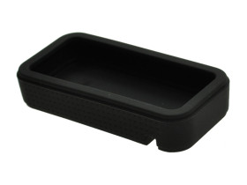 Osłona silikonowa; CSSC75-CL-B; silikon; czarny; 38,6x78,6mm; Takachi; RoHS