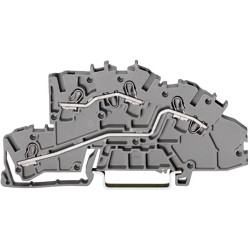 WAGO 2003-7642 L/L Multilevel Installation Terminal Block Grey