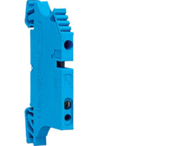 Zacisk szeregowy neutralny 4mm2 dla szyn zbiorczych 10x3mm KXA04ND HAGER