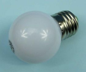 E-27 230V KULKA 0,5W 180° BIA 30lm 45x69