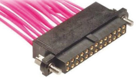 Gniazdo PCB 42 -pinowe 2 -rzędowe raster: 2mm Datamate Proste Montaż na panelu