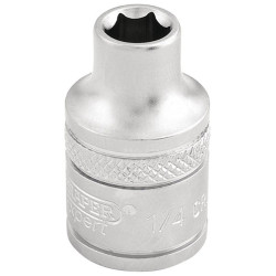Draper Expert 16548 3/8&quot; Sq. Dr. 6 Point Imperial Socket (1/4&quot;)