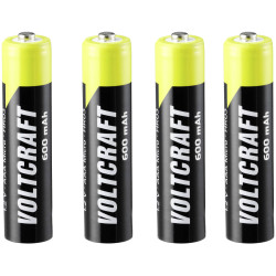 VOLTCRAFT Endurance AAA battery (rechargeable) NiMH 600 mAh.2 V 4