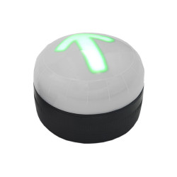 Lampa sygnalizacyjna LED 5 V DC Pomarańczowy, zielony, czerwony DC IP54 Podstawa magnetyczna