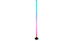 Stojąca Lampa Rgb Muzyczna Tuya Czarna