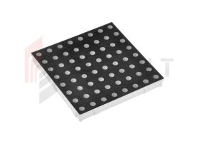 Moduł matrycy LED 3mm 8x8 RGB AVR ARDUINO 60x60mm