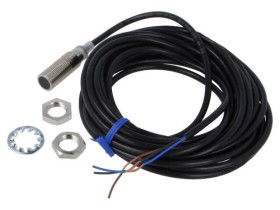 Czujnik indukcyjny, NPN / NO, Zasięg: 0...4mm E2E-X4C112 5M