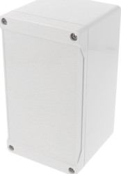 PC enclosure, (L x W x H) 160 x 89 x 89 mm, light gray (RAL 7035), IP68, 1555K2GY