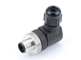 Złącze wielostykowe przemysłowe 4-pinowe M12 Montaż na kablu Wtyczka Brad from Molex