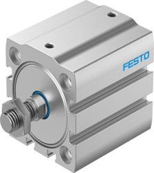Pneumatyczny cylinder kompaktowy Festo 8092067 Ø 40 mm Dwustronne działanie Action 10 mm ADN-S-40-10-A-P-A Elastyczny