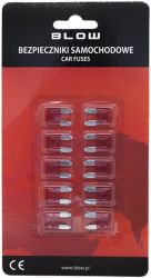 Bezpieczniki samochodowe MINI 10A 10szt.
