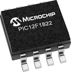 Mikrokontroler Microchip PIC12F SOIC 8-pinowy Montaż powierzchniowy PIC 3,5 kB 8bit CAN: 32MHz RAM:128 B Ethernet: