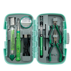 ZESTAW LUTOWNICZY Z AKCESORIAMI LUTOWNICA USB 5V PK-324 Z AKCESORIAMI