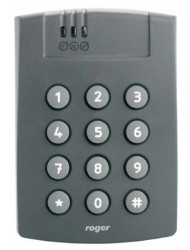 Czytnik kart zbliżeniowych zewnętrzny z klawiaturą i buforem EM 125kHz UNIQUE ciemnoszary PRT64EM-G