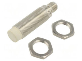 XS218SAPAM12 Czujnik indukcyjny, Output: PNP / NO, 0÷12mm, 10÷36VDC, M18, 200mA