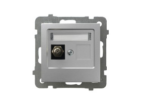 AS Gniazdo ekwipotencjalne pojedyncze srebrne GPE-1G/m/18 OSPEL