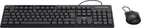 Klawiatura, zestaw myszy Hama CKM-200 Niemiecki, QWERTZ czarny