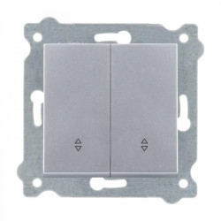 Łącznik podwójny schodowy Srebrny 211/10E EXEN