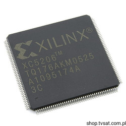 XC5206-3TQ176C FPGA Array SMD-TQFP176 XILINX