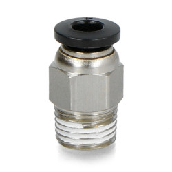 Konektor z gwintem M10 do rurki teflonowej 4mm