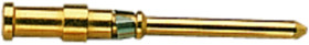 Pin contact, 1.5 mm², AWG 16, crimp connection, gold-plated, 09152006121
