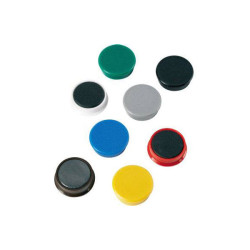 ALCO 6848V26 ALCO Magnet Round Multicolour Ø 38mm H 13.5mm 10 pcs