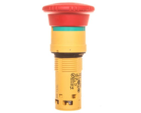 Przycisk bezpieczeństwa 22mm 1Z/1R IP65 przez obrót XB7NS8445