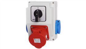 Rozdzielnica Skrzynka Budowlana 16A 5P 2X230v L0p Rsjlp165-2