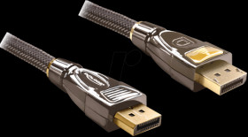 82770 DisplayPort cable, DisplayPort plug, 1 m, black