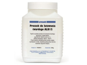 Proszek ALU12 do lutowania twardego aluminium i metali lekkich