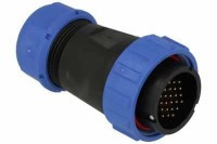SPP2910-24WW Wtyk 24pin na kabel (13-16mm) okrągły, zakręcany, wodoodporny - gwint wewnętrzny (5A)
