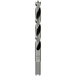Heller 28561 2 Wood Twist Drill Bit 4mm 75mm Length Cylinder Shank