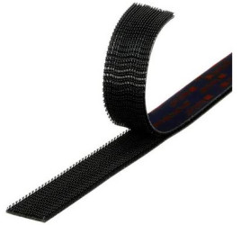 Taśma rzepowa szerokość 25.4mm, typu: haczyk Czarny 3M długość 45.7m