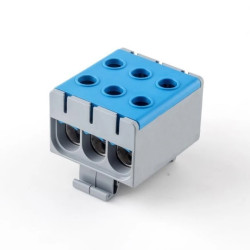 Listwa zaciskowa LZT w korpusie niebieska Cu:2,5-35mm2, Al:6-35mm2 E.4142/N